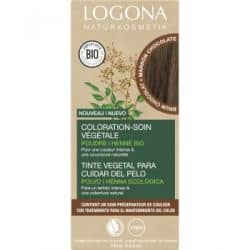 COLORATION VEGETALE BRUN CHOCOLAT 100GR Logona  dans votre magasin bio en ligne Etiketbio.eu