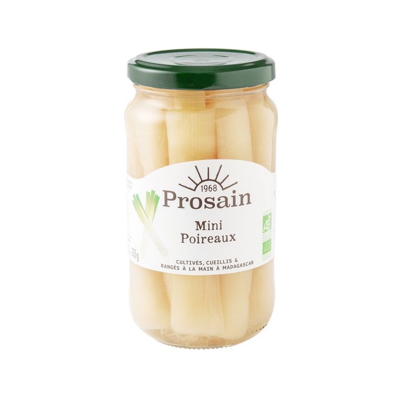 Blancs de poireaux 180g Prosain  dans votre magasin bio en ligne Etiketbio.eu