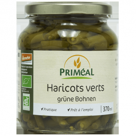 HARICOTS VERTS DEMETER 370ML | PRIMEAL | Acheter sur EtiketBio.eu