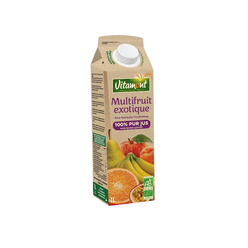 TETRA MULTIFRUITS 1L | VITAMONT | Acheter sur EtiketBio.eu