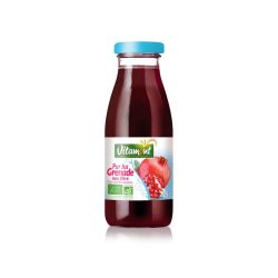 Mini pur jus de grenade non filtre 25cl Vitamont dans votre magasin bio en ligne Etiketbio.eu