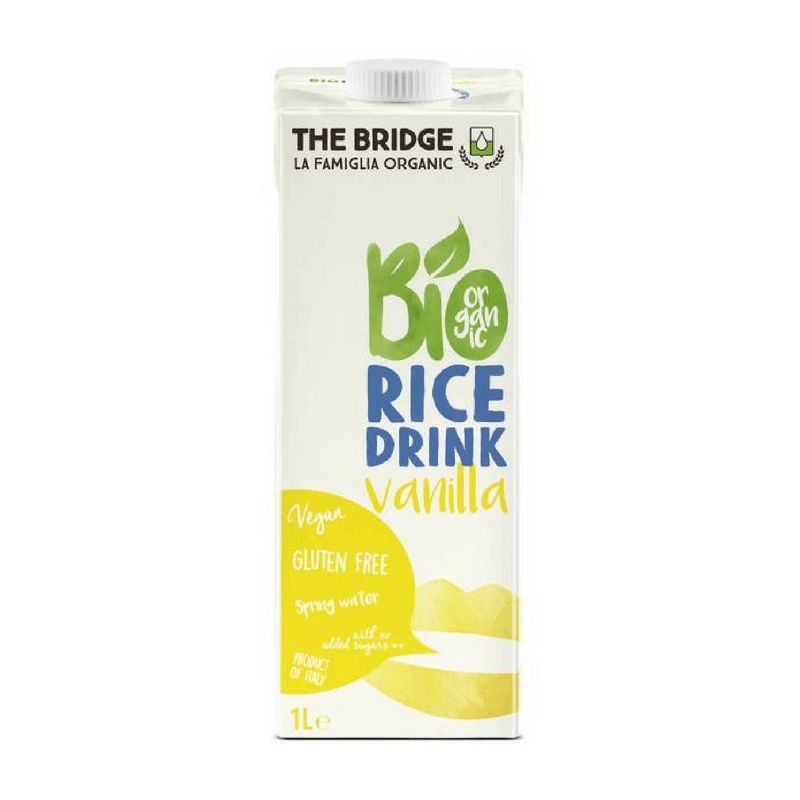 RICE DRINK VANILLA 1L | THE BRIDGES | Acheter sur EtiketBio.eu
