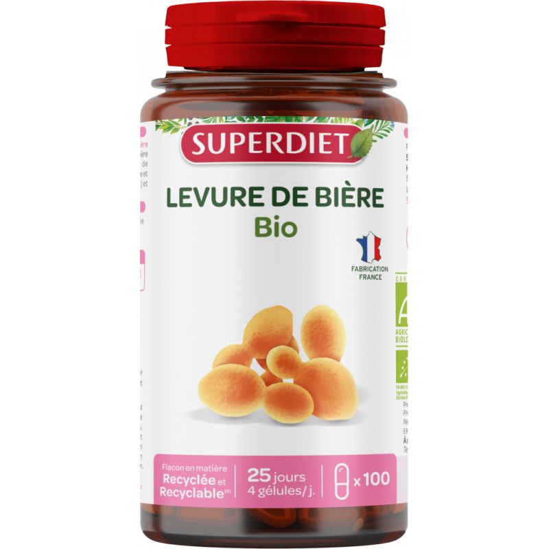 LEVURE DE BIERE BIO 100 GEL | SUPER DIET | Acheter sur EtiketBio.eu