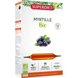 MYRTILLE BIO 20 AMPOULES | SUPER DIET | Acheter sur EtiketBio.eu