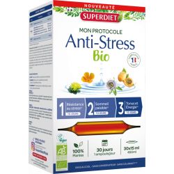 PROTOCOLE ANTI STRESS 30 AMPOULES | SUPER DIET | Acheter sur Etiket...