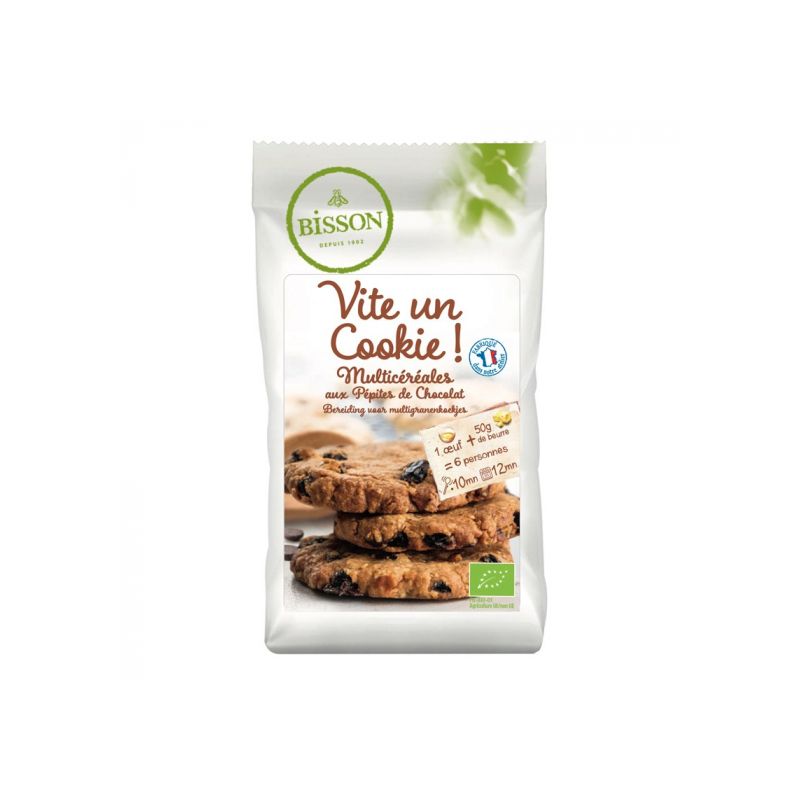 VITE UN COOKIE MULTICEREALES 300G | BISSON | Acheter sur EtiketBio.eu