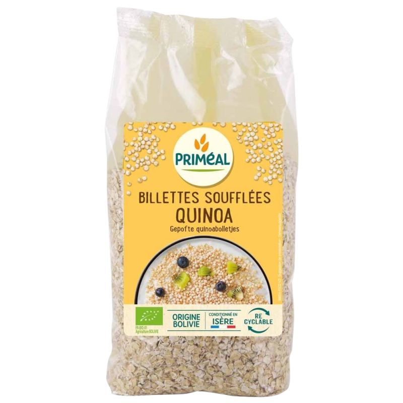 QUINOA SOUFFLE 100G | PRIMEAL | Acheter sur EtiketBio.eu