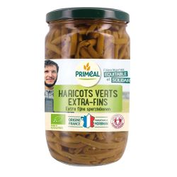 Haricots verts extra fins france 720ml Priméal dans votre magasin bio en ligne Etiketbio.eu