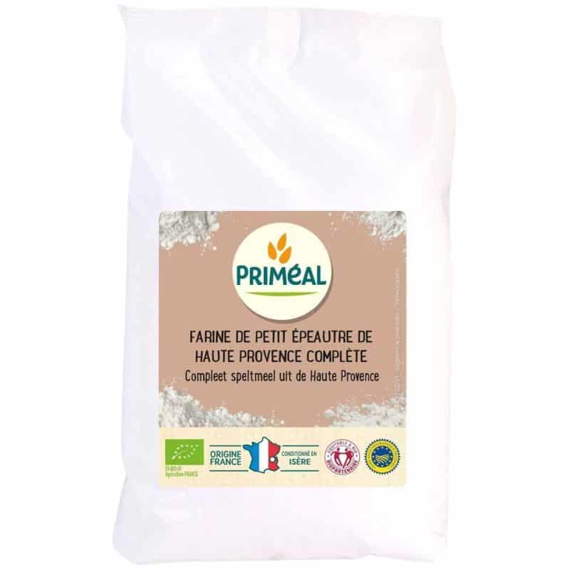 FARINE PETIT EPEAUTRE HAUTE PROVENCE COMPLETE (500G) PRIMEAL Priméal  dans votre magasin bio en ligne Etiketbio.eu