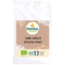 Farine d'epeautre complete france 1kg Priméal  dans votre magasin bio en ligne Etiketbio.eu