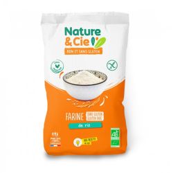 FARINE DE RIZ BLANC 500G | NATURE & CIE | Acheter sur EtiketBio.eu