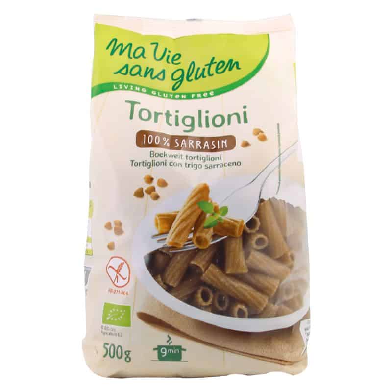 TORTIGLIONI 100% SARRASIN (500G) MA VIE SANS GLUTEN Ma Vie Sans Gluten  dans votre magasin bio en ligne Etiketbio.eu