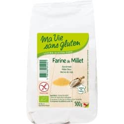 FARINE DE MILLET SS GLUTEN 500G Ma Vie Sans Gluten  dans votre magasin bio en ligne Etiketbio.eu