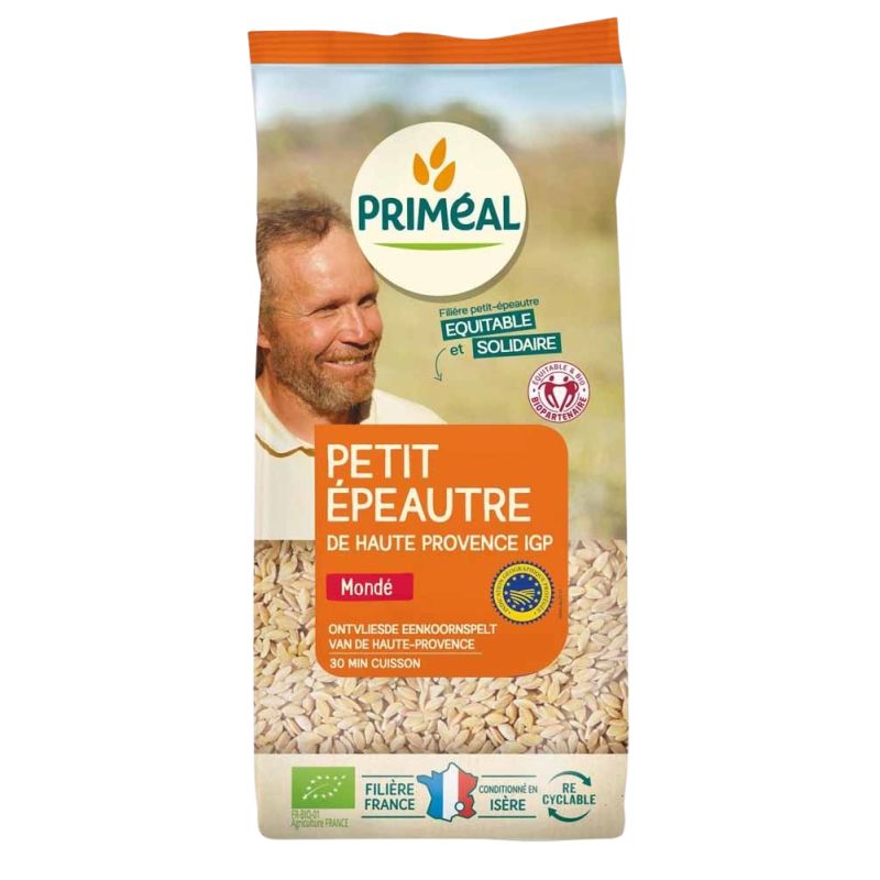 PETIT EPEAUTRE DE HAUTE PROVENCE MONDE 500G PRIMEAL dans votre magasin bio en ligne Etiketbio.eu PETIT EPEAUTRE DE HAUTE PROVENCE MONDE 500G PRIMEAL dans votre magasin bio en ligne Etiketbio.eu
