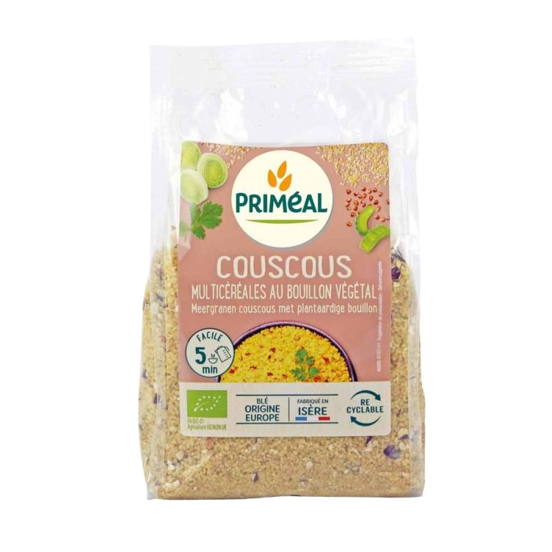 Couscous multicereales 300g Priméal  dans votre magasin bio en ligne Etiketbio.eu