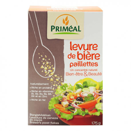 LEVURE DE BIERE PAILLETTE (175G) PRIMEAL Priméal  dans votre magasin bio en ligne Etiketbio.eu