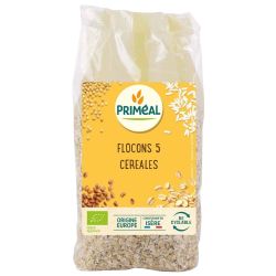 FLOCONS 5 CEREALES 500G | PRIMEAL | Acheter sur EtiketBio.eu