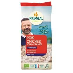 POIS CHICHE DECORTIQUES VARIETE DESI FRANCE 500G Priméal  dans votre magasin bio en ligne Etiketbio.eu
