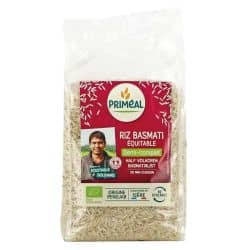 RIZ BASMATI 1/2 COMPLET 1KG Priméal  dans votre magasin bio en ligne Etiketbio.eu