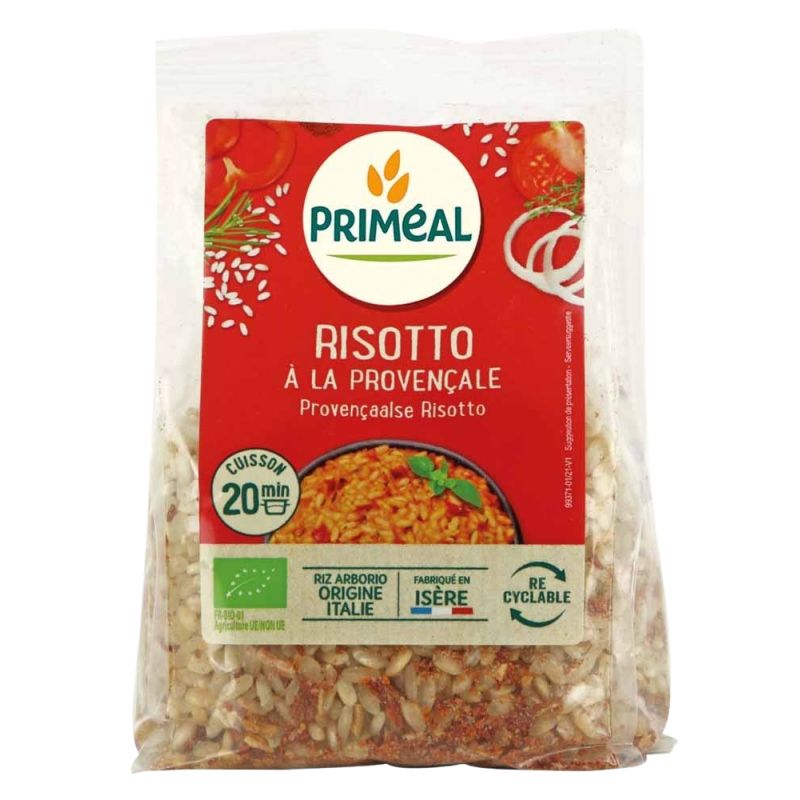 Risotto a la provencale 300g Priméal  dans votre magasin bio en ligne Etiketbio.eu
