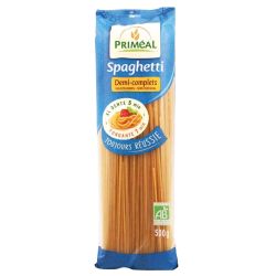 Spaghettis 1/2 completes 500g Priméal  dans votre magasin bio en ligne Etiketbio.eu