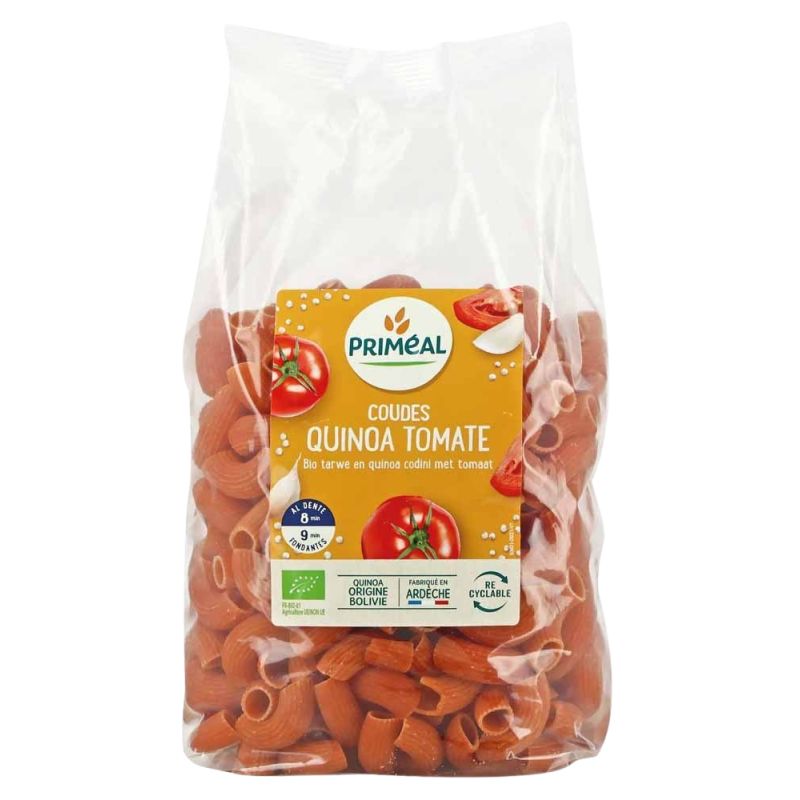 COUDES BLE ET QUINOA TOMATE 500G | PRIMEAL | Acheter sur EtiketBio.eu