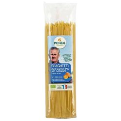 Spaghettis aux oeufs frais 100% france 500g Priméal dans votre magasin bio en ligne Etiketbio.eu