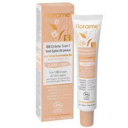Bb creme claire 5-en-1 40ml Florame  dans votre magasin bio en ligne Etiketbio.eu