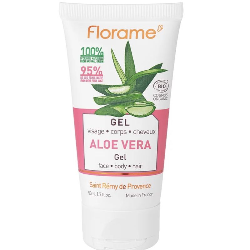 GEL ALOE VERA 50ML | FLORAME | Acheter sur EtiketBio.eu