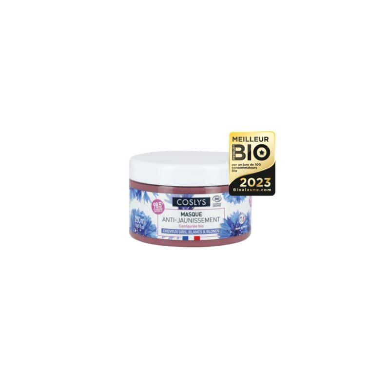 MASQUE ANTI JAUNISSEMENT 250ML Coslys  dans votre magasin bio en ligne Etiketbio.eu