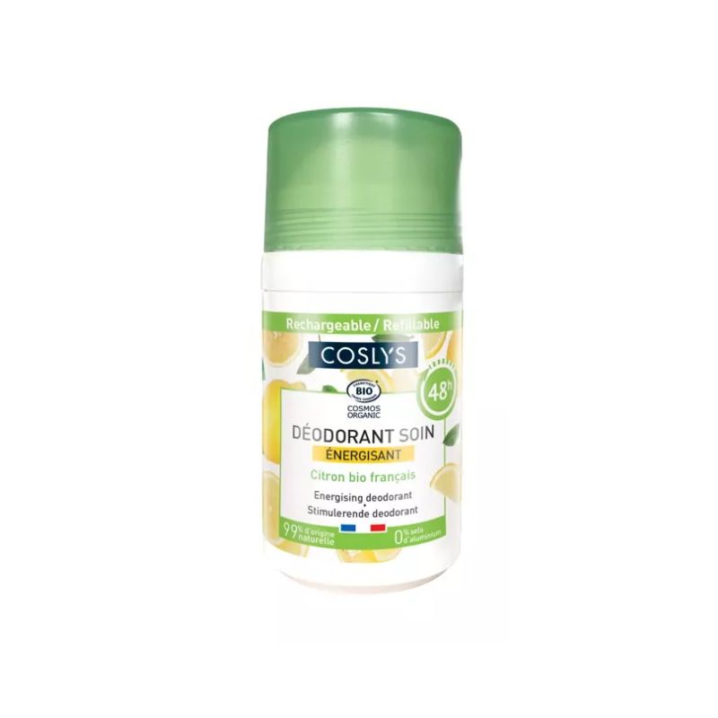Deodorant soin energisant rechargeable 50ml Coslys  dans votre magasin bio en ligne Etiketbio.eu