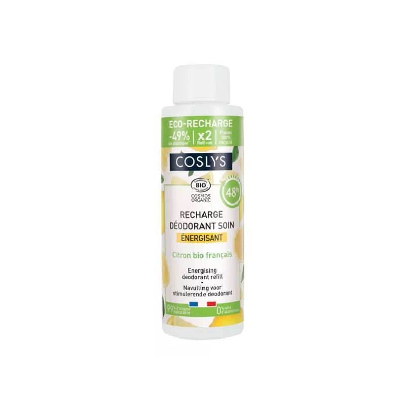 RECHARGE DEODORANT SOIN ENERGISANT 100ML | COSLYS | Acheter sur Eti...