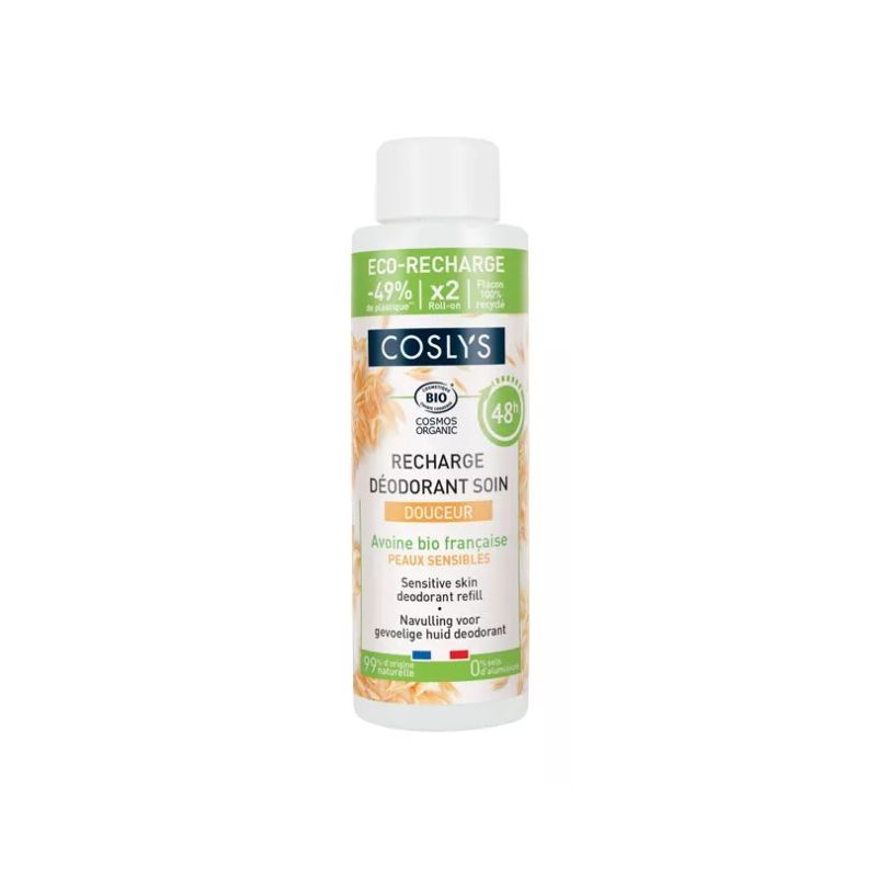 Recharge deodorant soin douceur 100ml Coslys dans votre magasin bio en ligne Etiketbio.eu Recharge deodorant soin douceur 100ml Coslys dans votre magasin bio en ligne Etiketbio.eu