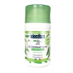 Deodorant soin fraicheur rechargeable 50ml Coslys dans votre magasin bio en ligne Etiketbio.eu