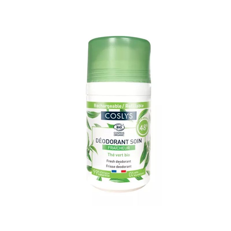 Deodorant soin fraicheur rechargeable 50ml Coslys  dans votre magasin bio en ligne Etiketbio.eu