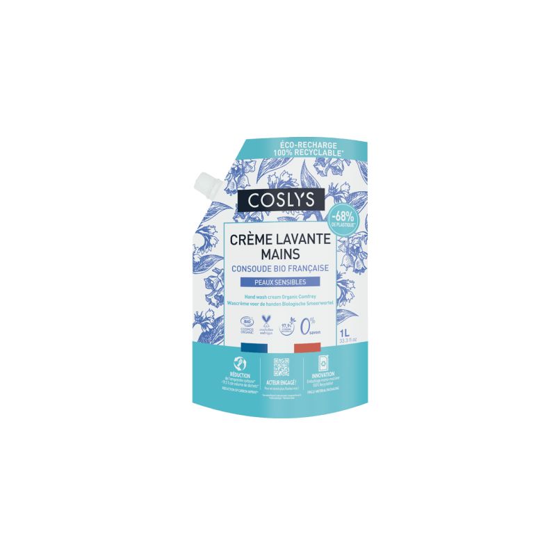 DOYPACK CREME LAVANTE MAINS CONSOUDE 1L COSLYS dans votre magasin bio en ligne Etiketbio.eu DOYPACK CREME LAVANTE MAINS CONSOUDE 1L COSLYS dans votre magasin bio en ligne Etiketbio.eu