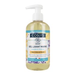 GEL LAVANT MAINS LAVANDE CITRON BIO 300ML | COSLYS | Acheter sur Et...