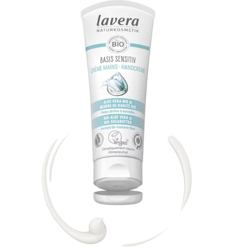 Creme mains basis sensitiv 75ml Lavera dans votre magasin bio en ligne Etiketbio.eu Creme mains basis sensitiv 75ml Lavera dans votre magasin bio en ligne Etiketbio.eu