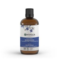 Huile vegetale bourrache 100ml Centifolia  dans votre magasin bio en ligne Etiketbio.eu