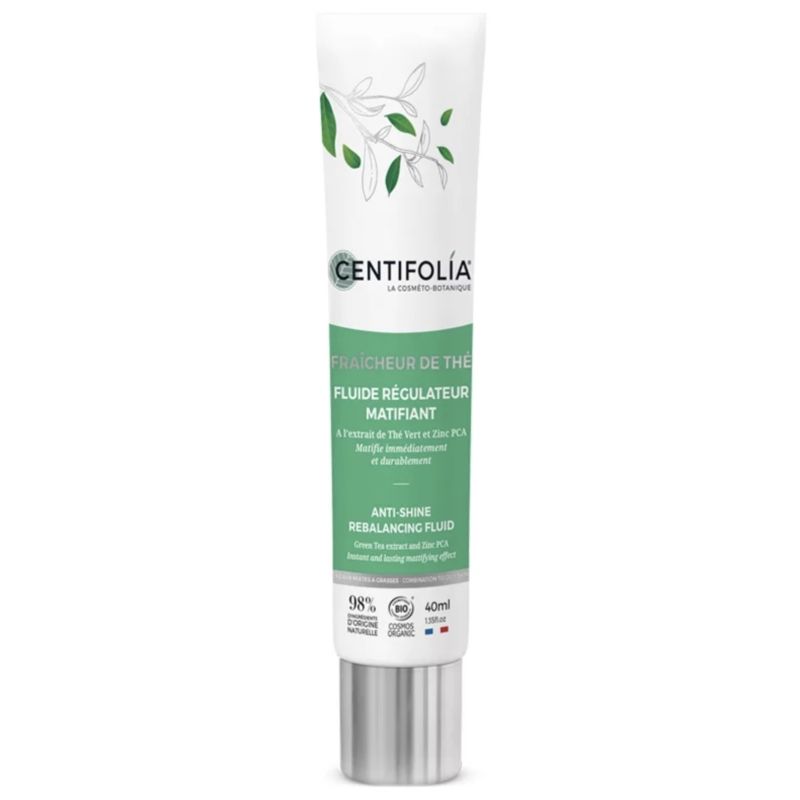 Fluide regulateur matifiant 40ml Centifolia  dans votre magasin bio en ligne Etiketbio.eu