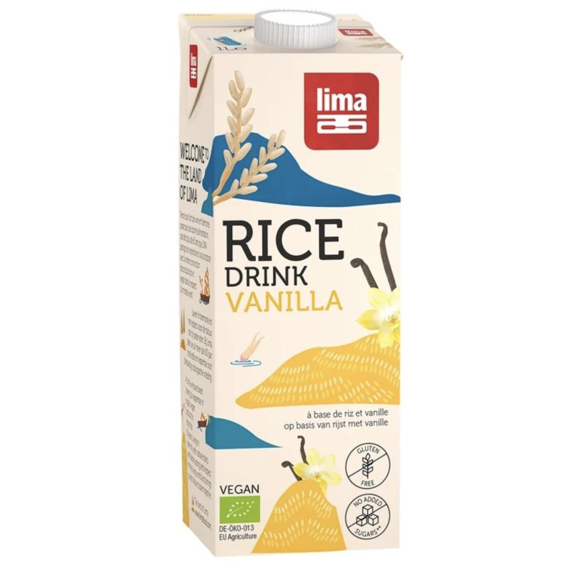 RICE DRINK VANILLE 1L | LIMA | Acheter sur EtiketBio.eu