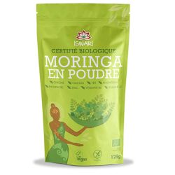 Moringa poudre 125gr Iswari  dans votre magasin bio en ligne Etiketbio.eu