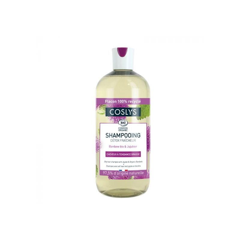 SHAMPOOING CHEVEUX GRAS 500ML COSLYS  dans votre magasin bio en ligne Etiketbio.eu