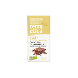 TABLETTE CHOCOLAT LAIT 53% DE CACAO 100G | TERRA ETICA | Acheter su...