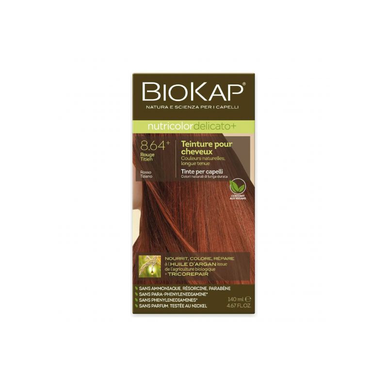 Delicato 8.64 titien rouge 140ml Biokap  dans votre magasin bio en ligne Etiketbio.eu