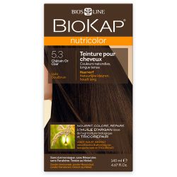Nutricolor 5.3 chatain or clair 140ml Biokap dans votre magasin bio en ligne Etiketbio.eu