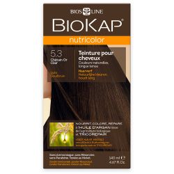 NUTRICOLOR 5.3 CHATAIN OR CLAIR 140ML | BIOKAP | Acheter sur Etiket...