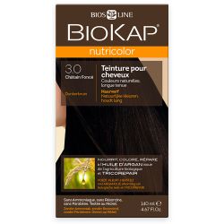 NUTRICOLOR 3.0 CHATAIN FONCE 140ML | BIOKAP | Acheter sur EtiketBio.eu