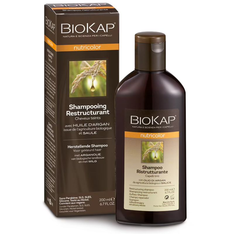 Shampooing restructurant 200ml Biokap dans votre magasin bio en ligne Etiketbio.eu Shampooing restructurant 200ml Biokap dans votre magasin bio en ligne Etiketbio.eu