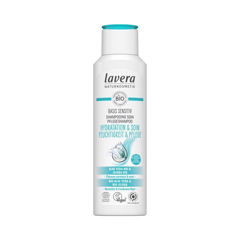 Shampooing basis hydratant/ sensitiv 250ml Lavera dans votre magasin bio en ligne Etiketbio.eu Shampooing basis hydratant/ sensitiv 250ml Lavera dans votre magasin bio en ligne Etiketbio.eu